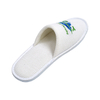 Customized White Spa Slipper Luxury Hotel Bathroom Slippers for Man And Women Waffle Sole
