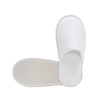 Custom Hotel Supplies Soft Disposable Waffle Slippers With Anti-Slip Sole for Guests