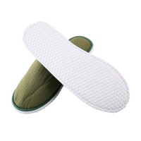 Customized Washable Waffle Hotel Slippers Cheap Disposable Spa Hotel Slippers