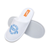 Customizable Disposable Cotton Terry Slipper Logo Printed Towel for Hotel Spa Airlines Guests Travel Use