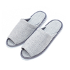 Disposable Open Toe Man Flaxen Linen Hotel Spa Slippers