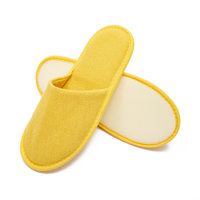 High Quality Disposable Hotel Spa Coral Velvet Slippers with Logo High Quality Supplier Low Price Hot Sale Hotel Slippers