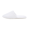 Custom Hotel Supplies Soft Disposable Waffle Slippers With Anti-Slip Sole for Guests