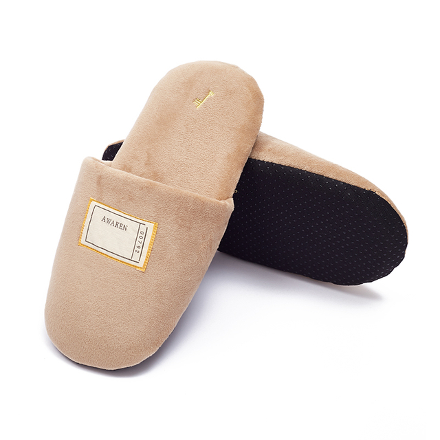 Customized Hotel Disposable Slippers Soft Foam Slippers With Personalized Sewn Label