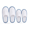 Custom Luxury Disposable Spa Slippers Soft Coral Fleece with Custom Logo for Hotel And Spa Travel Guest Amenities