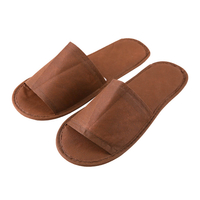 Cheap Factory Price Disposable Hotel Slippers Open Toe Non Woven Slippers for Spa