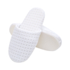 OEM Personalized Wholesale Cheap White Washable Hotel Room Spa Disposable Waffle Slippers
