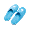 Spa Slippers Closed Toe Disposable Indoor Guest Travel Hotel Slippers Fluffy Coral Fleece Disposable Slippers