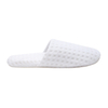 OEM Personalized Wholesale Cheap White Washable Hotel Room Spa Disposable Waffle Slippers