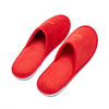 Custom Embroidered Luxury Hotel Slippers Soft Velvet Disposable Amenities