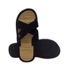 Custom Sample Woven Straw Mat Bamboo Flip Flop Hotel Jute Flip Flops Slipper for Spa