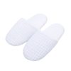 OEM Personalized Wholesale Cheap White Washable Hotel Room Spa Disposable Waffle Slippers