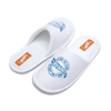 Customizable Disposable Cotton Terry Slipper Logo Printed Towel for Hotel Spa Airlines Guests Travel Use