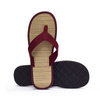 Wholesale Summer Unisex Bamboo Slippers Customized Flip Flops with Anti-Slip Feature for Hotel
