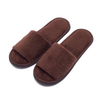 Wholesale Cheap Disposable Coral Fleece Velvet Slippers Soft Spa And Airline Hotel Slippers