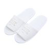 Customized 100% Cotton Waffle Fabric Soft Sole Indoor Home Quiet Washable Slipper