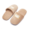 Customized Hotel Disposable Slippers Soft Foam Slippers With Personalized Sewn Label