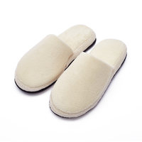 Portable Closed Toe Luxury Spa 5 Star Thick Foam Hotel Slippers