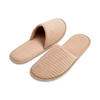 Custom Luxury Disposable Spa Velvet Slippers with Custom Logo for Hotel And Travel Guest Amenities