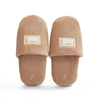 Customized Hotel Disposable Slippers Soft Foam Slippers With Personalized Sewn Label