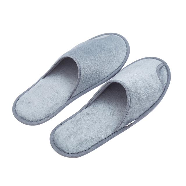 Disposable Velvet Slippers Specially Designed for Hotels And Hot Spring Clubs, Customizable in Size And Logo